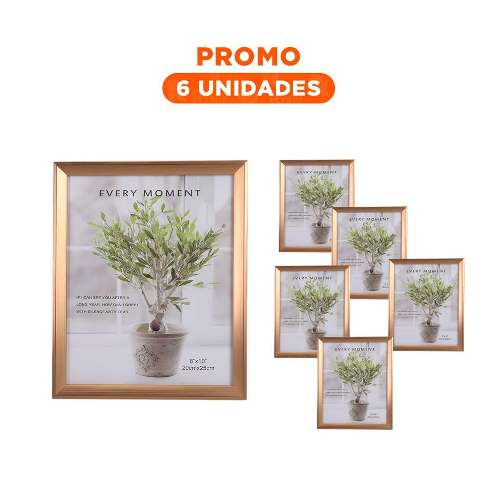 Pack6 Exhibidor para Recuerdos en Espacios de Uso Diario con Estilo Decorativo Y Regalo Sticker
