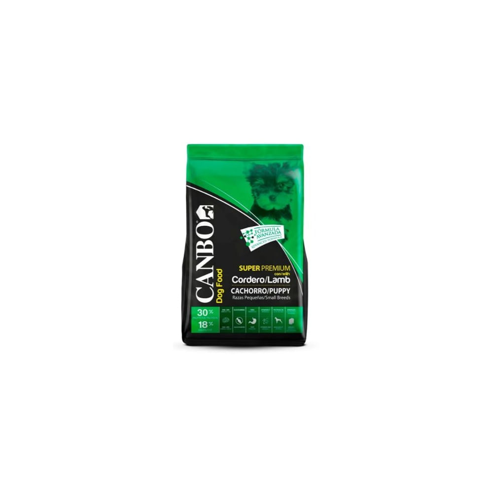 Canbo Super Premium Cachorro Cordero Razas - 7kg Pequeñas