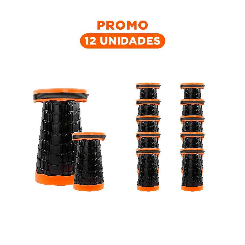 Pack12 Sillon Portatil con Tres Seguros para Uso Diario