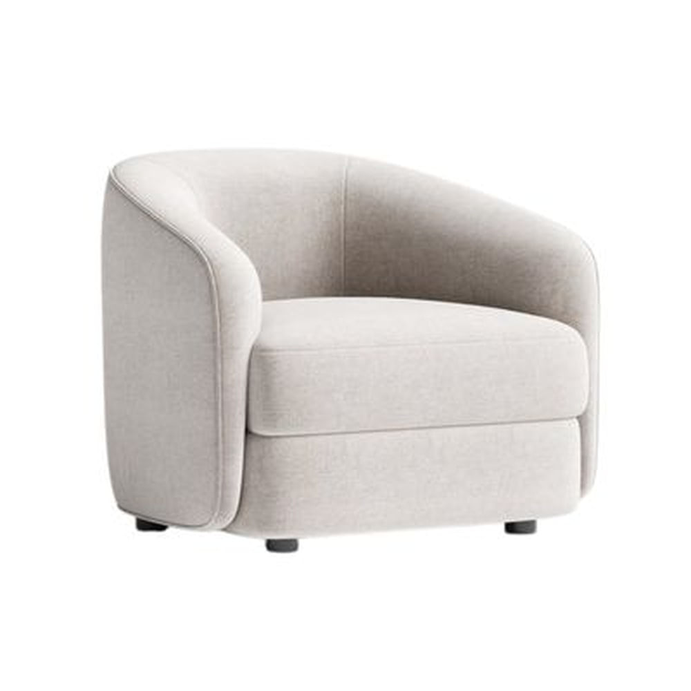 Sofa Oasis forma curva color BEIGE CLARO - Refer Store Beige