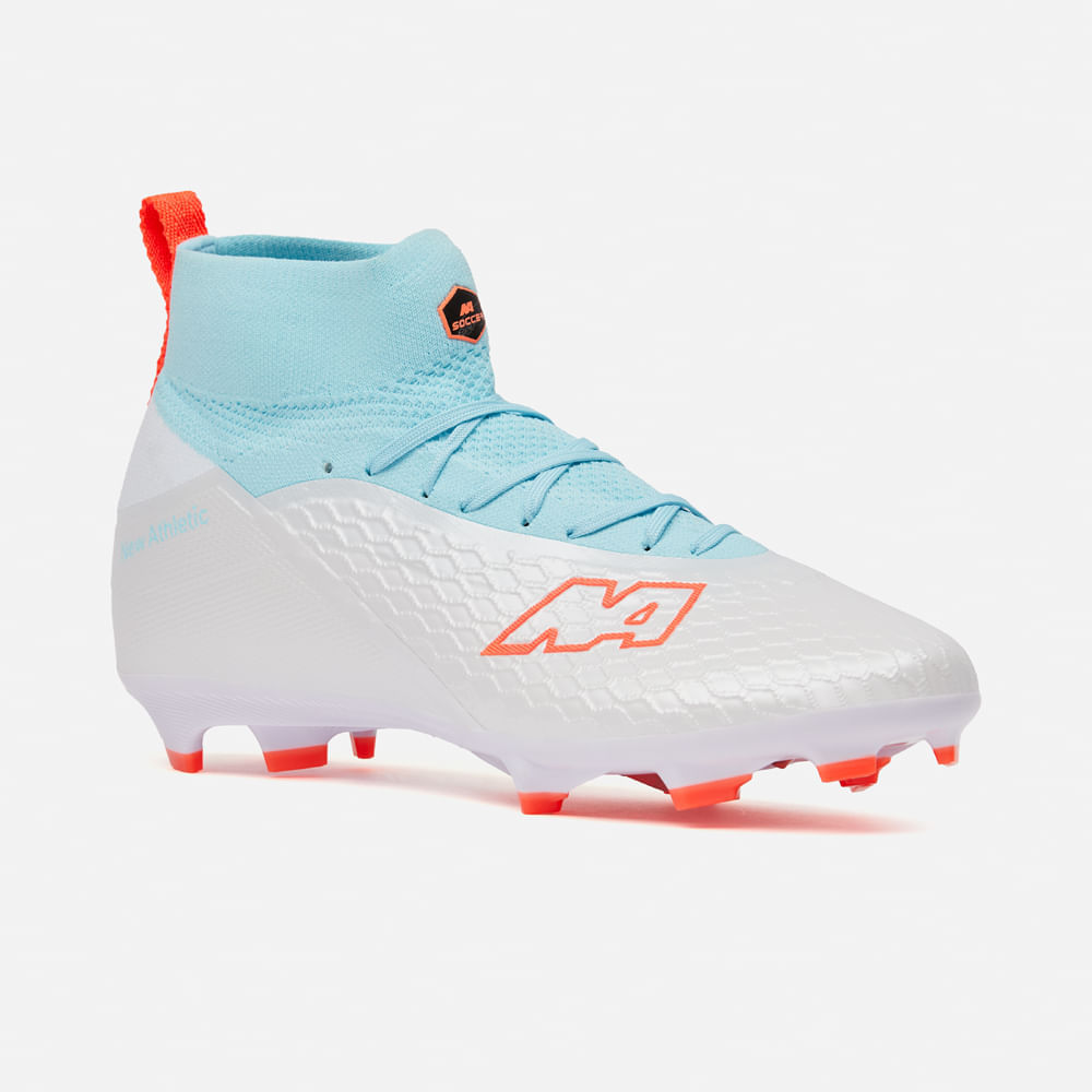 Zapatilla New Athletic Fútbol Power Fly 174-0114 para Hombre 40 Blanco