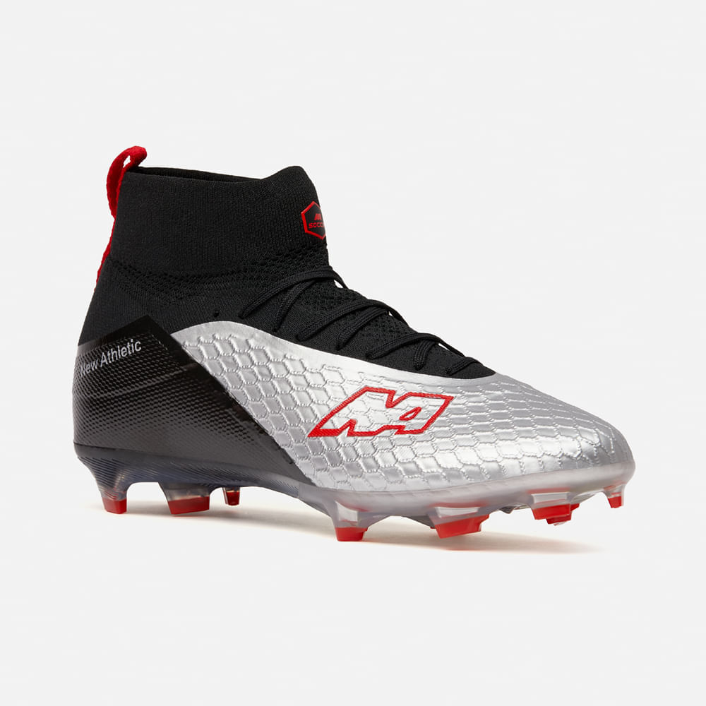 Zapatilla New Athletic Fútbol Power Fly 174-2602 para Hombre 42 Plata