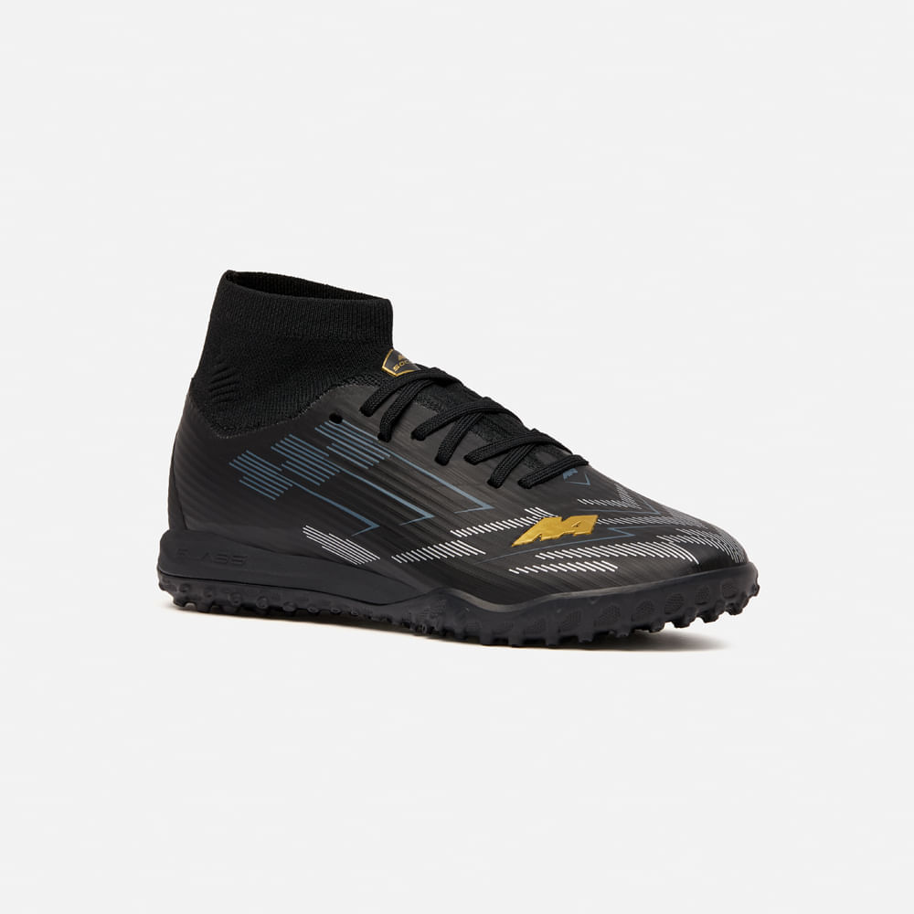 Zapatilla New Athletic Fútbol Slabs GR2 175-0203 para Niños 33 Negro