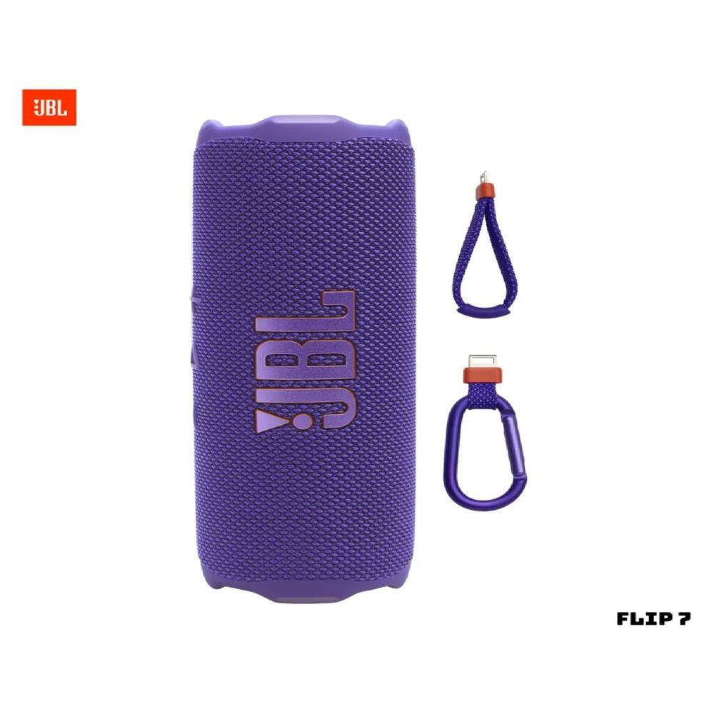 Parlante JBL Flip 7 Bluetooth Extra Bass - Morado