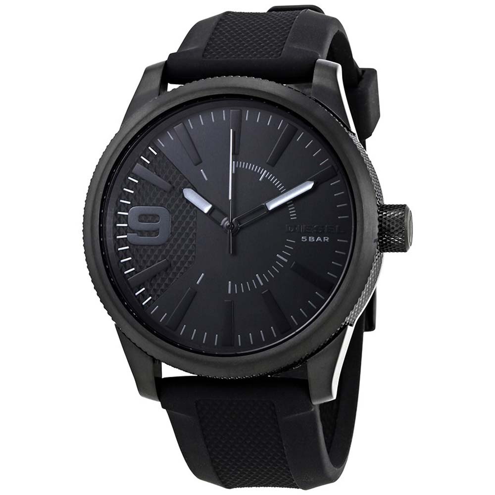 Reloj Diesel Rasp DZ1807 Acero Inoxidable Correa de Silicona