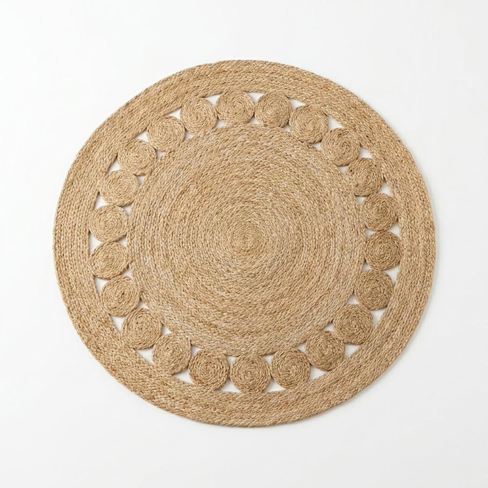 Alfombra Mandala de Arena 120x120 cm Zalmohadas