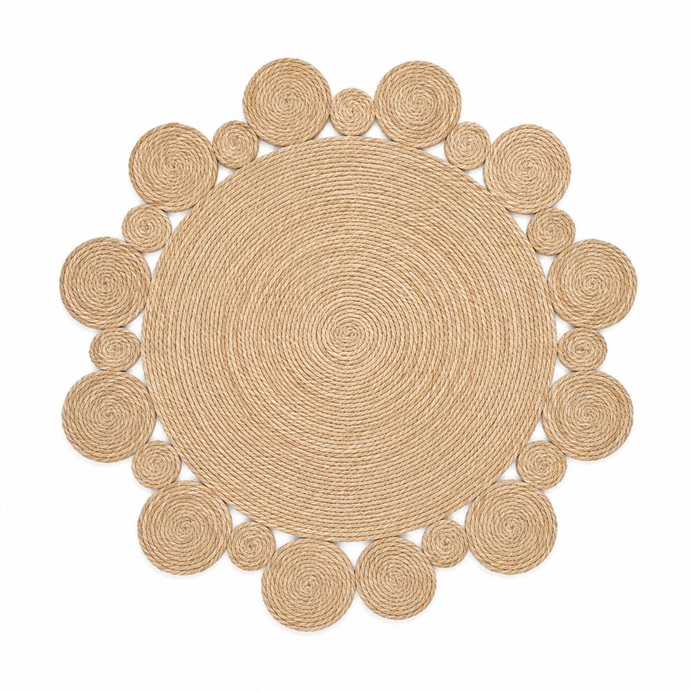 Alfombra Espiral Bohemia Zalmohadas 120 X120 cm