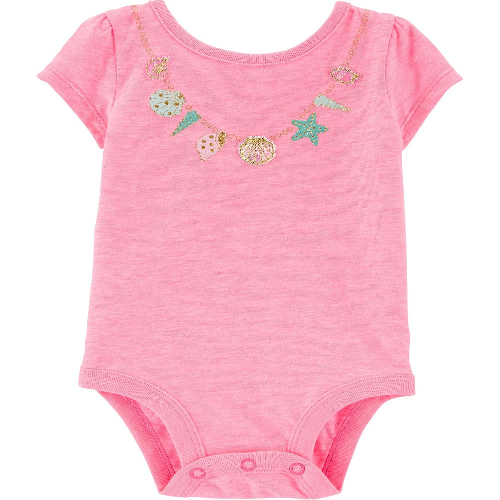 Enterizo Carters Collar Marino Rosa para Bebé Niña - Oechsle