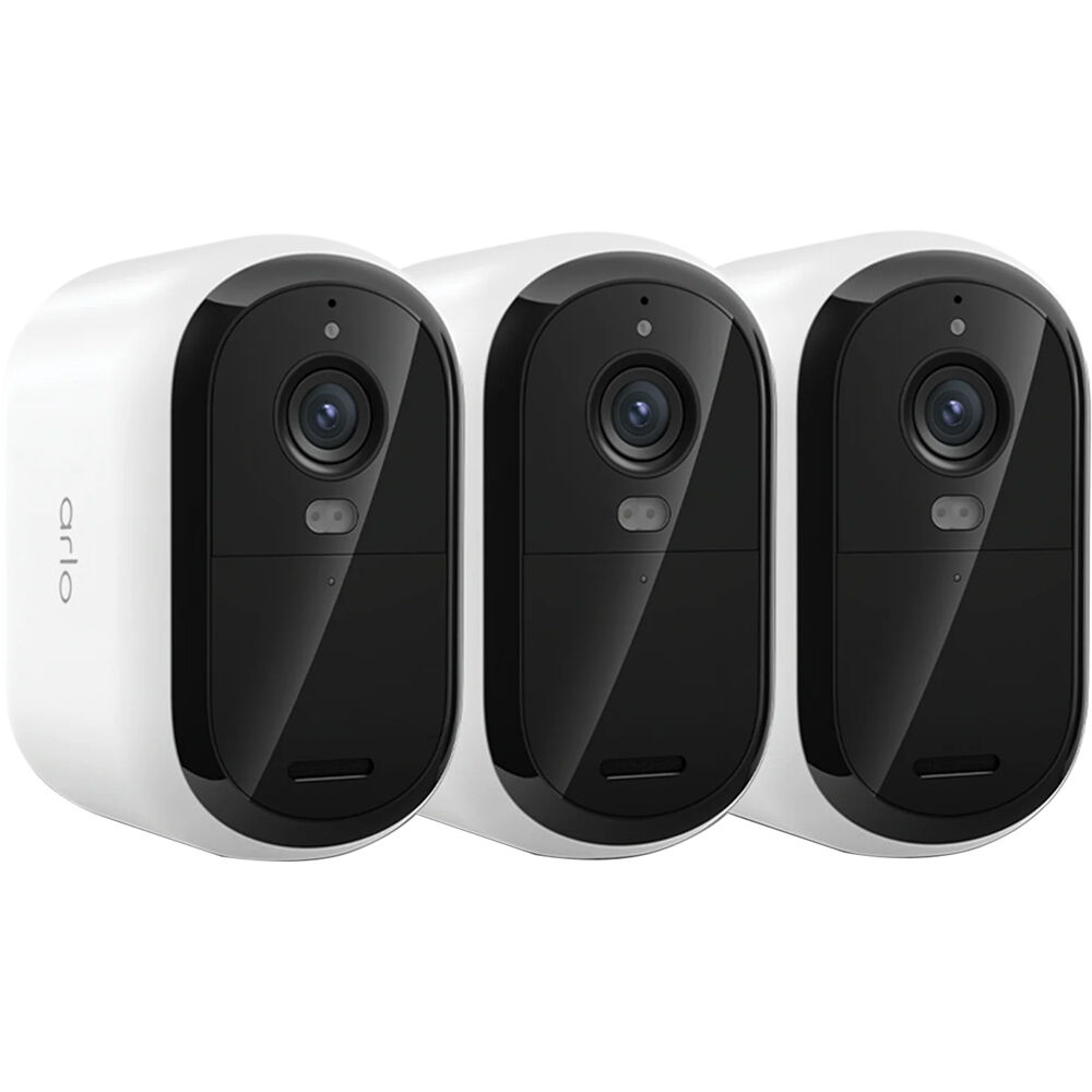 Arlo Essential XL Cámara Exterior 2K con Batería Recargable y Visión Nocturna - Ángulo 130 grados