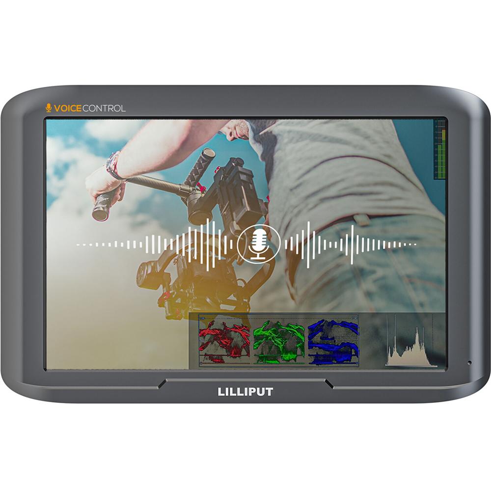 Lilliput Monitor V7 7 pulgadas 4K HDMI - 1920 x 1200 con Control por Voz y Pantalla Táctil