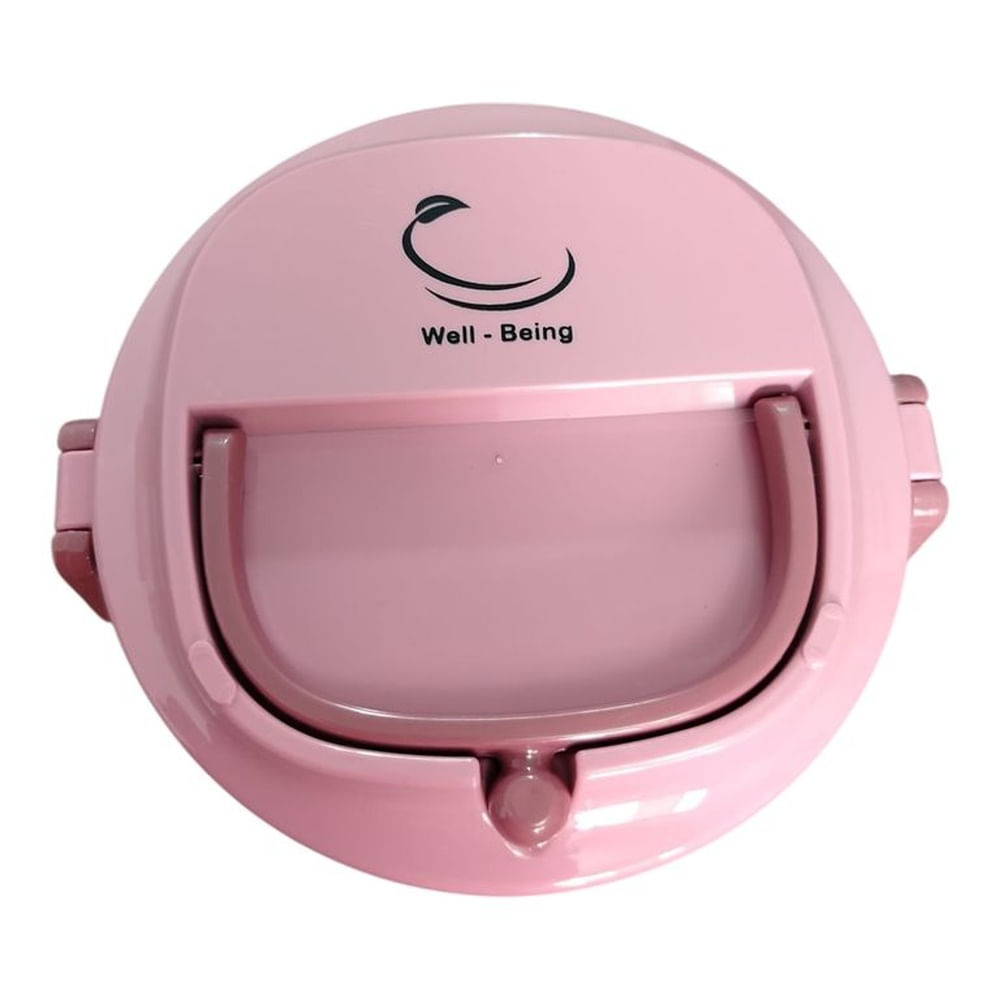 Lonchera Térmica Rosado 1000ML de Acero Inoxidable Mantiene el Calor 3H Rosado