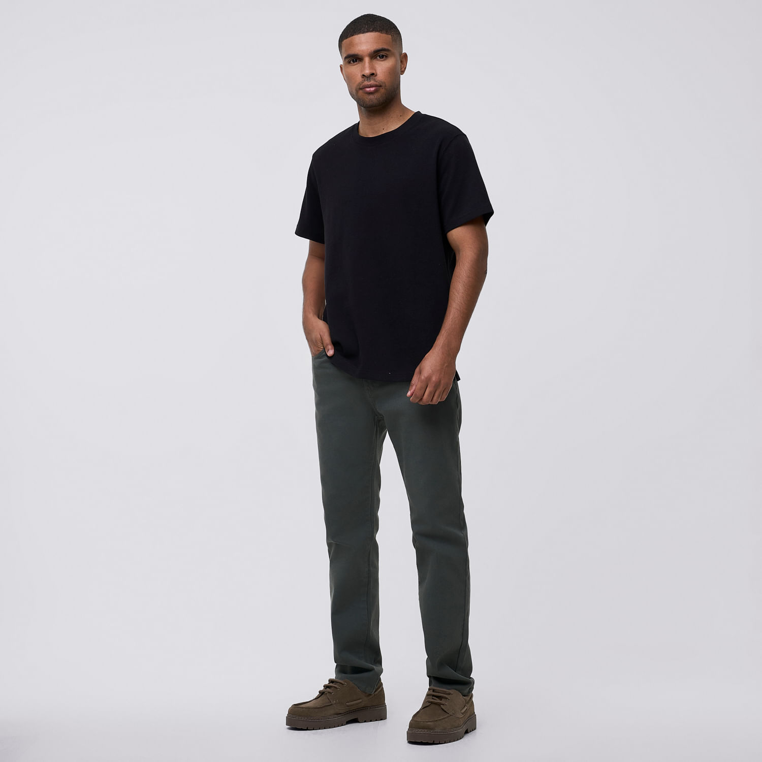 Pantalón Hombre 5 Bolsillos Malabar Verde Talla 28