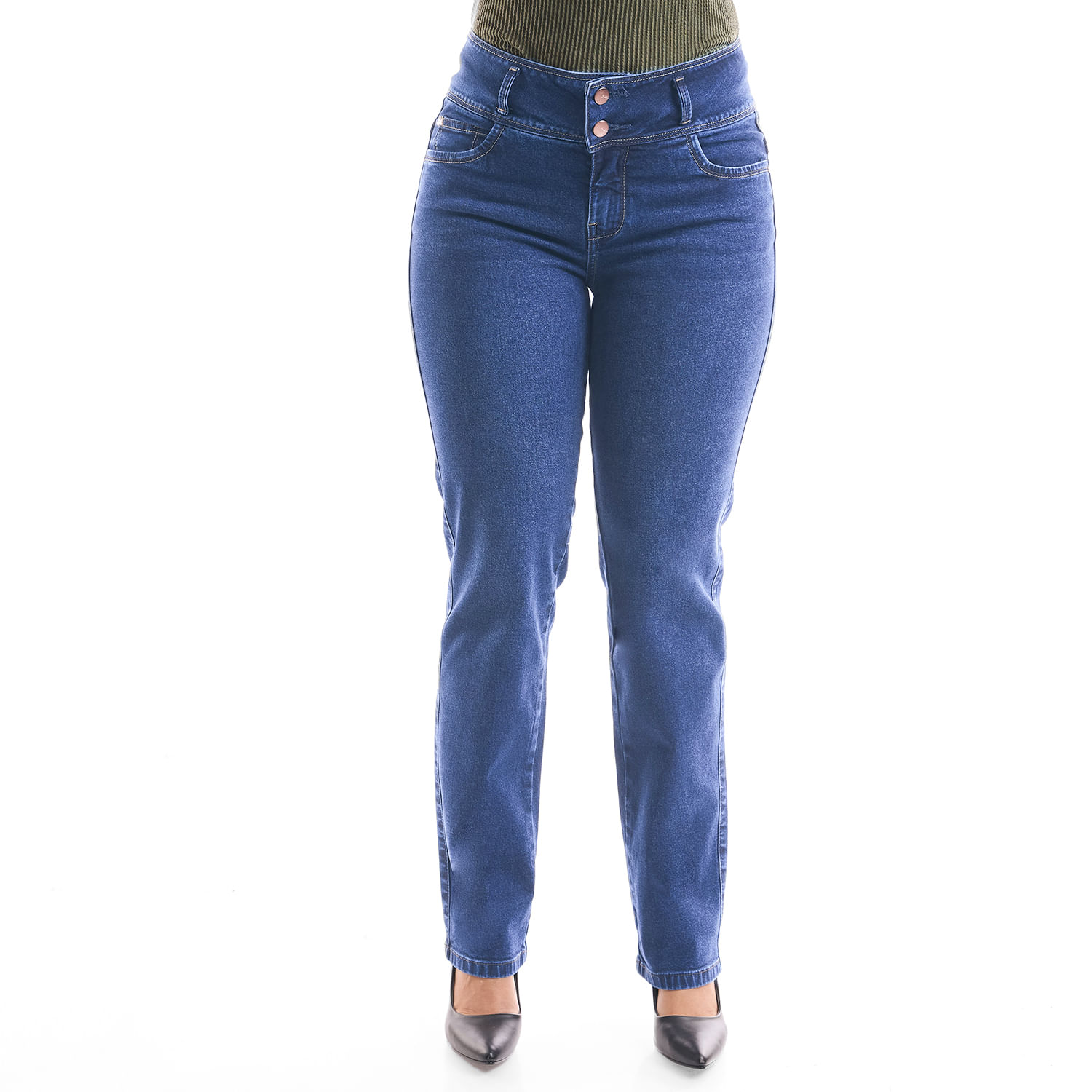 Jean Mujer Magaly Metal Recto Azul 32