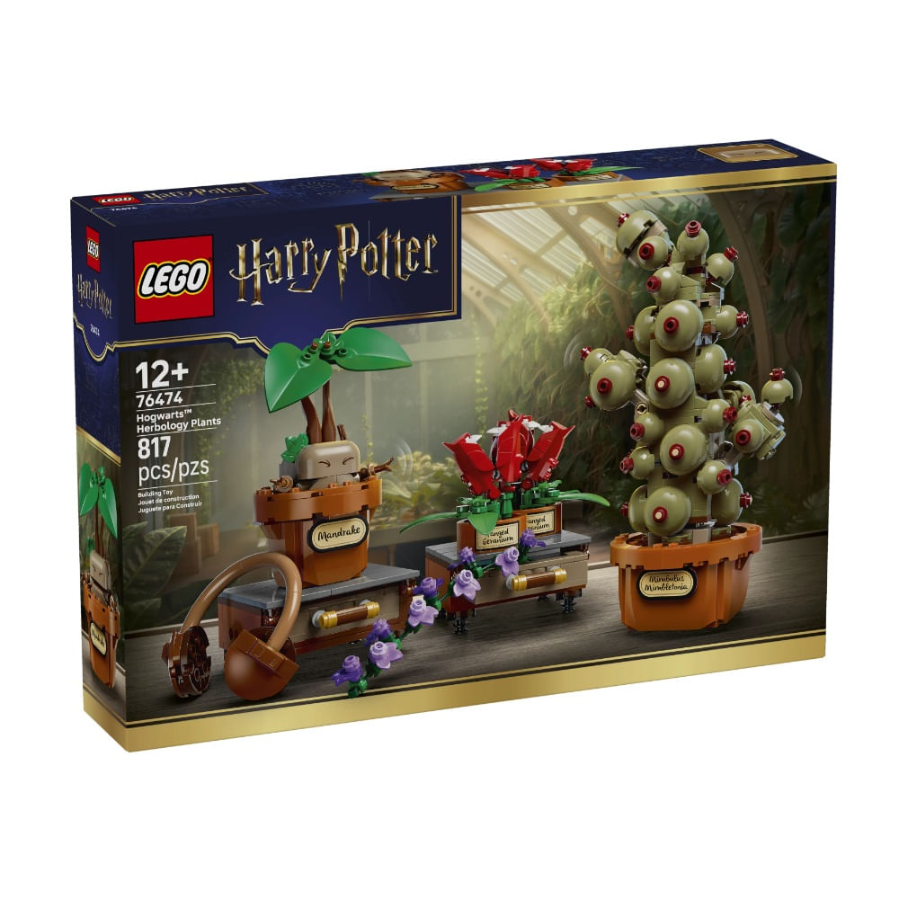 LEGO 76474 Hogwarts Plantas de Herbología