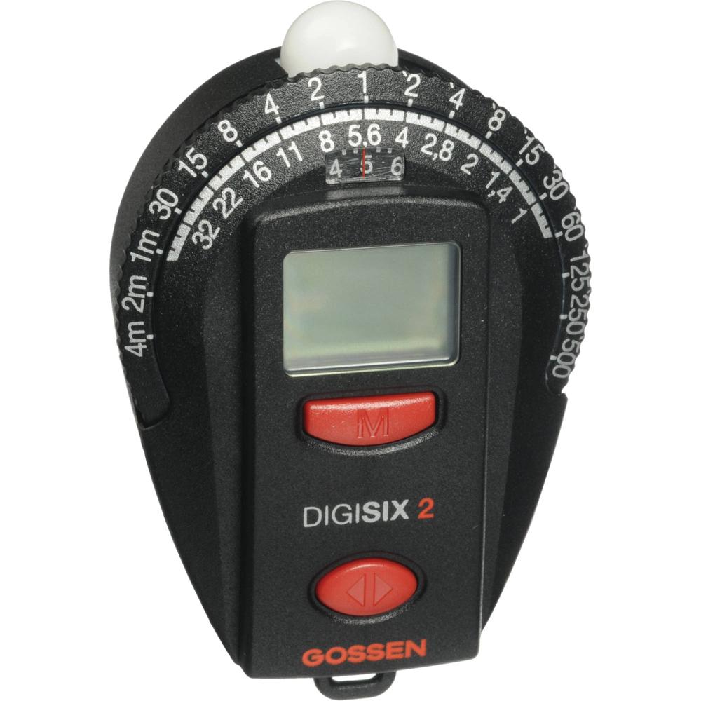Gossen Medidor de Luz Digisix 2 para luz ambiental rango EV 0 a 18 y temporizador