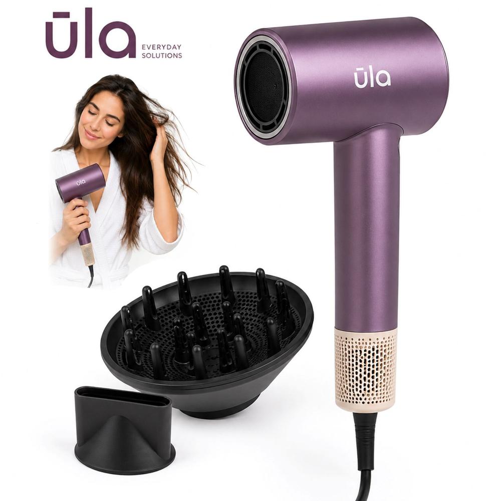 Secador De Pelo Alta Potencia Jet Ula con Ionizador 1800W