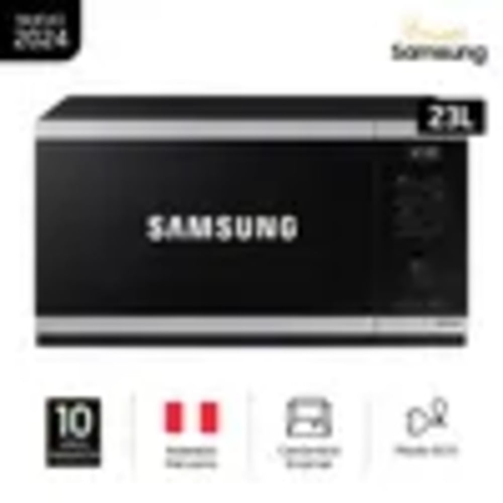 Microondas Samsung MS23DG4504ATPE 23L Acero Inox
