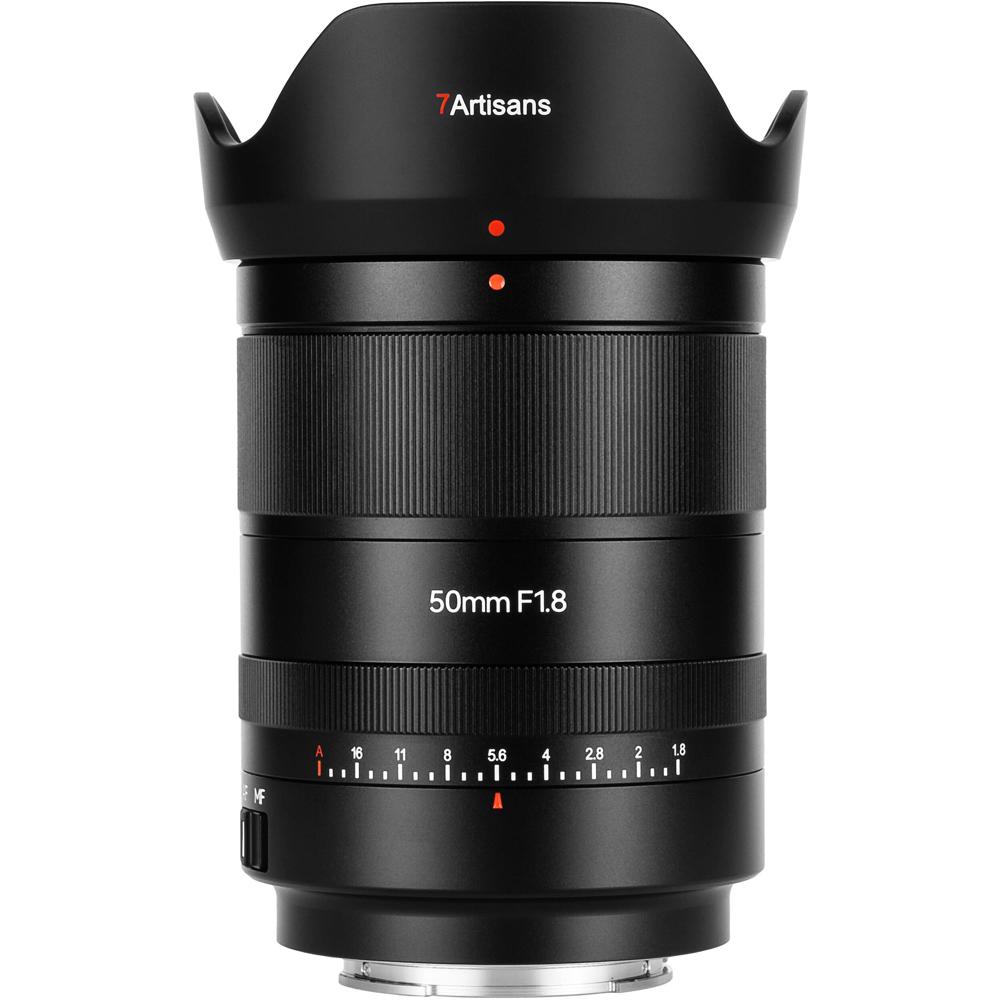 7Artisans Lente 50mm f 1.8 AF para Leica L - Motor STM con 11 Elementos Ópticos