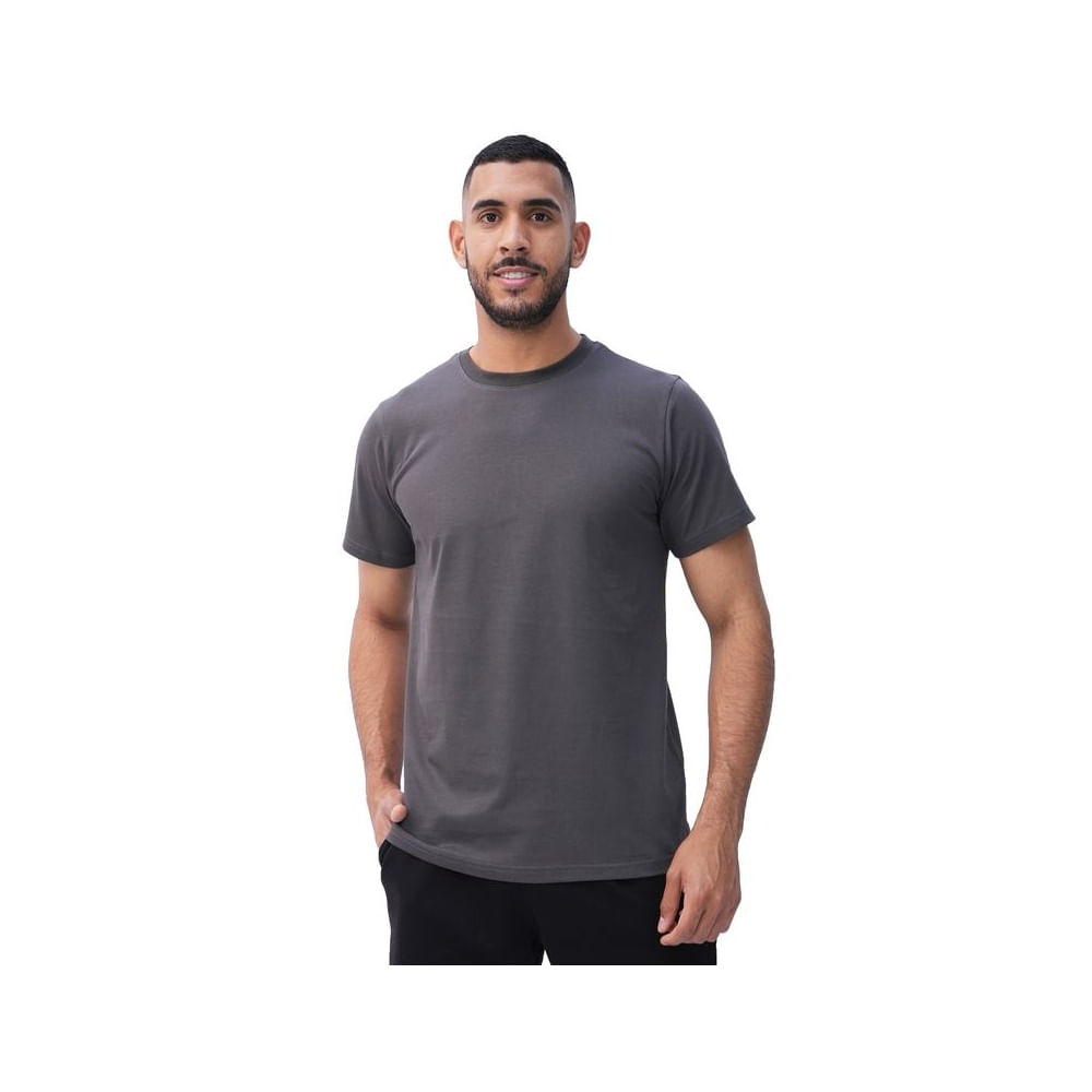 Polo Manga corta -Gris Oscuro M Gris Oscuro
