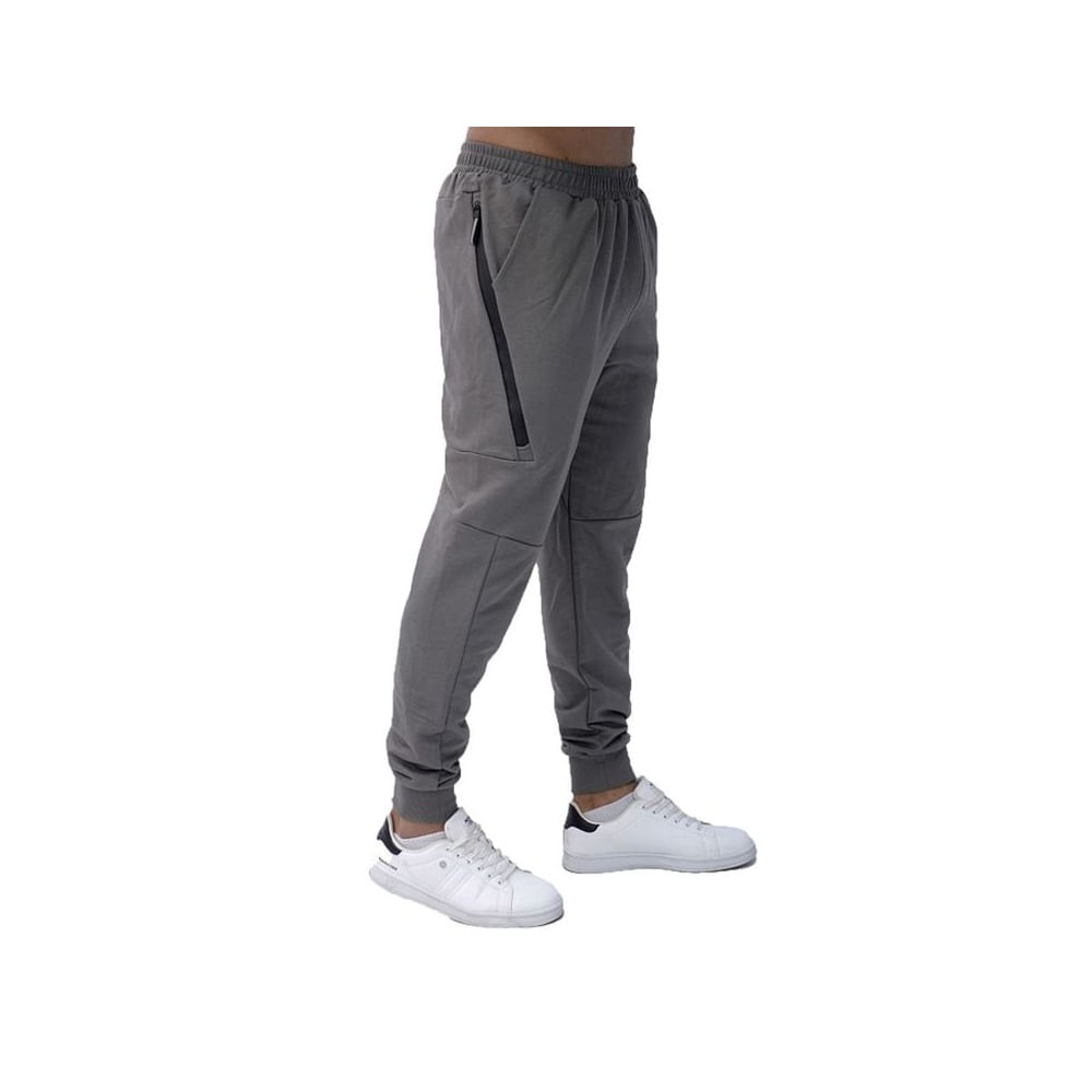 Pantalon de Fresh Terry Gris S Gris