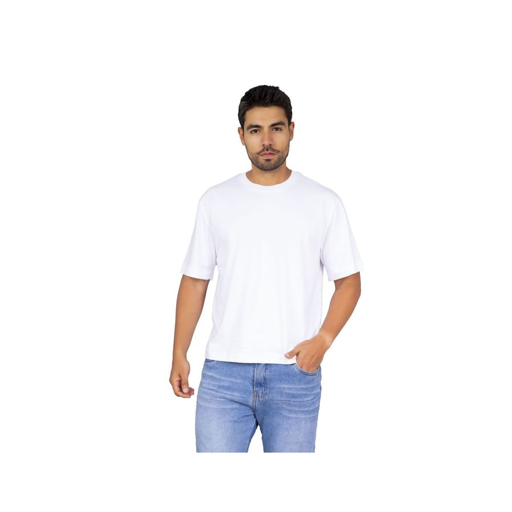 HPolos Boxy Fitt Blanco M Blanco