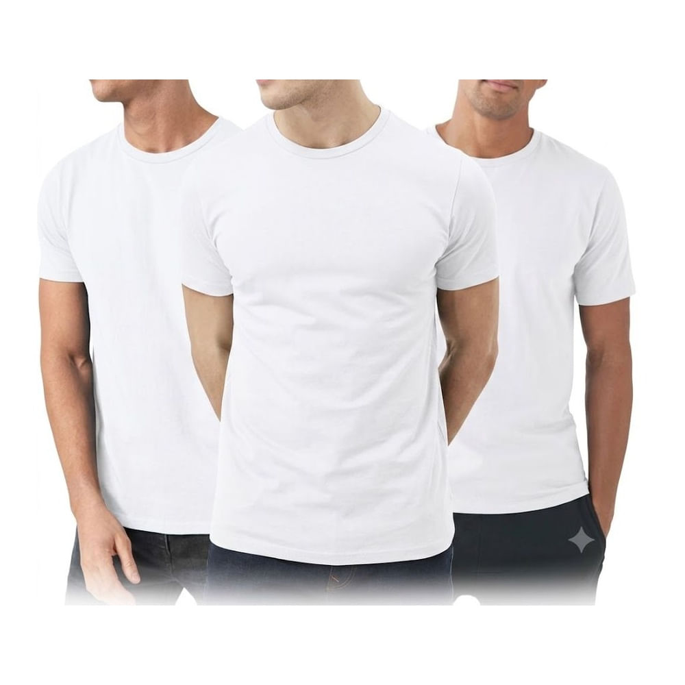 Pack x 3 Polo Blanco Basico - Polo Blanco manga corta M Blanco