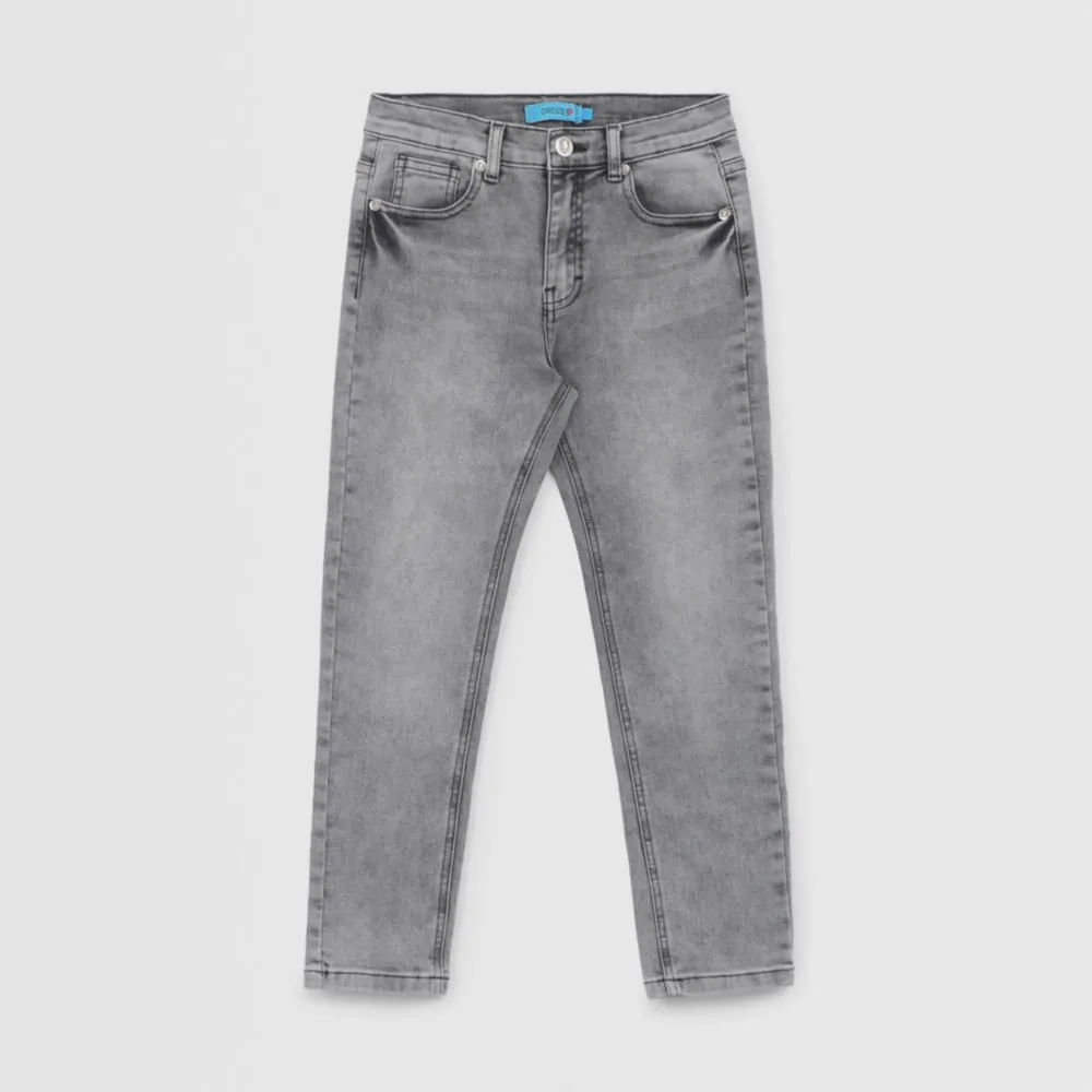Jean Niño Básico Circus Gris Talla 8