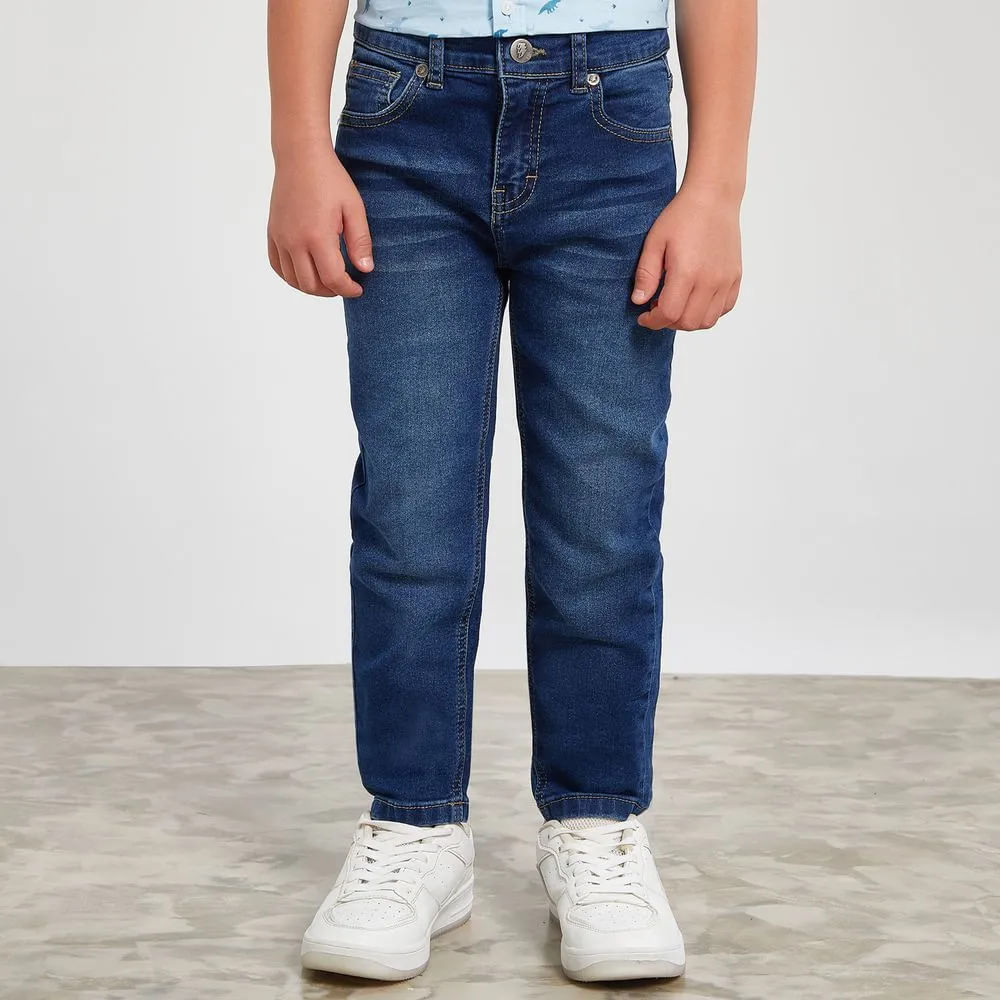 Jean Niño Básico Circus Azul Talla 6