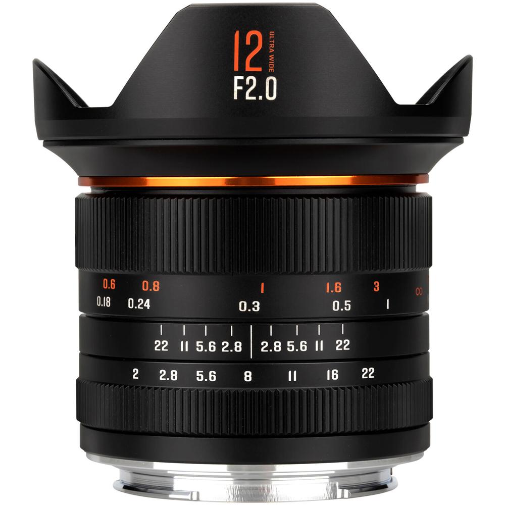 Brightin Star Lente 12mm f 2 III para Sony E - Gran Angular con Control de Distorsión