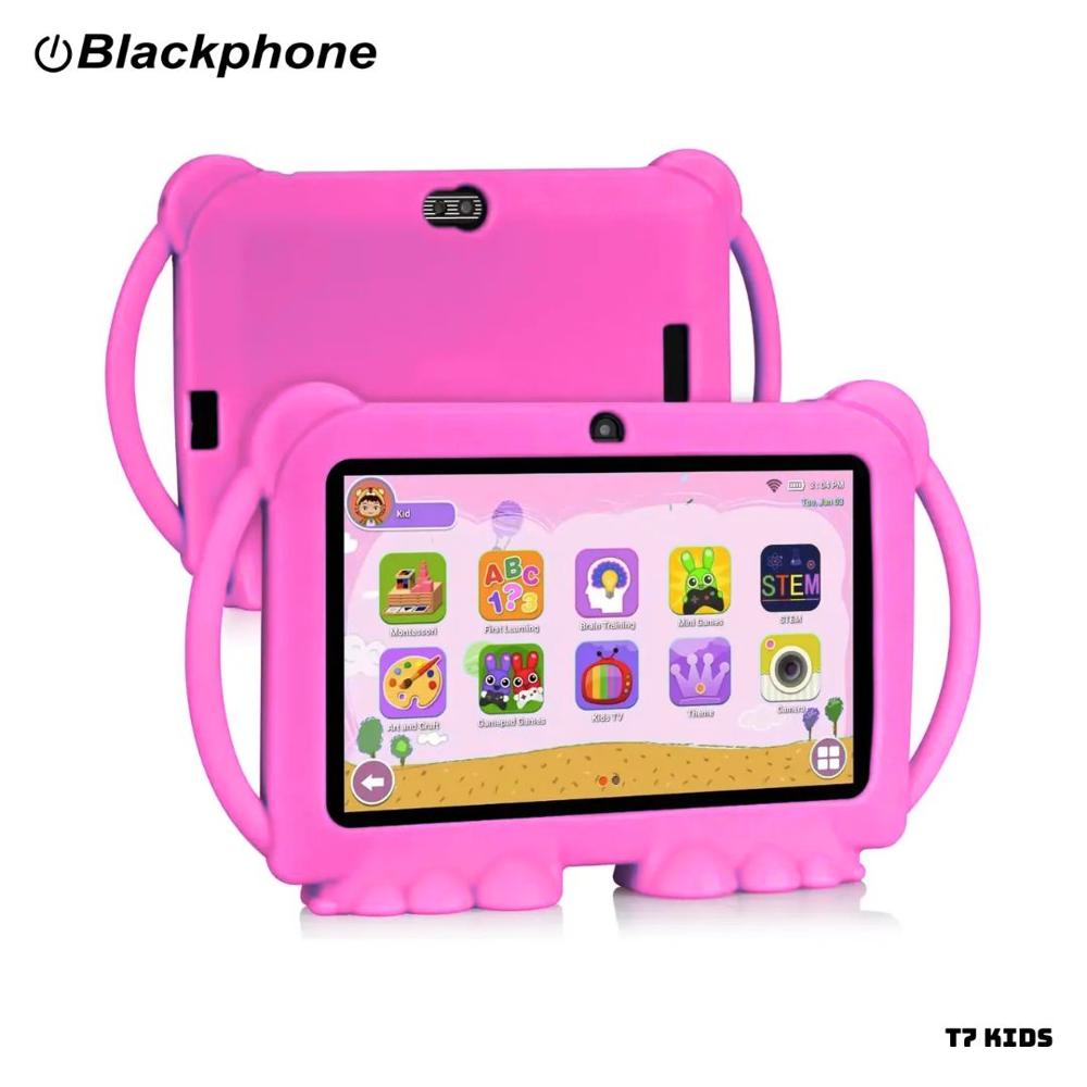 TABLET PARA NIÑAS BLACKPHONE T7 KIDS WIFI 3GB RAM 32GB ROM - CASE ROSA