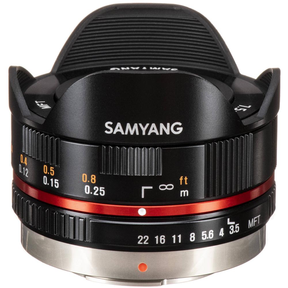 Samyang 7.5mm f 3.5 UMC Fisheye para Micro Cuatro Tercios SKU 0591