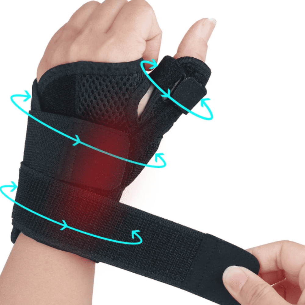 Muñequera con Inmovilizador de Pulgar para Tenosinovitis de De Quervain