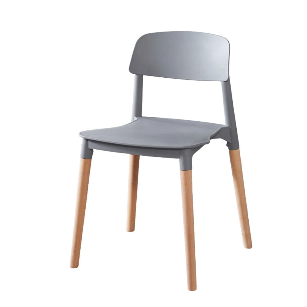 Silla con Respaldo Modelo Millan Color Gris