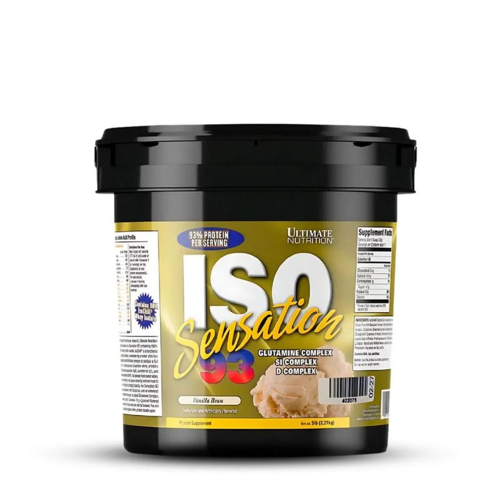 Iso Sensation 93 5 lb Vainilla Bean