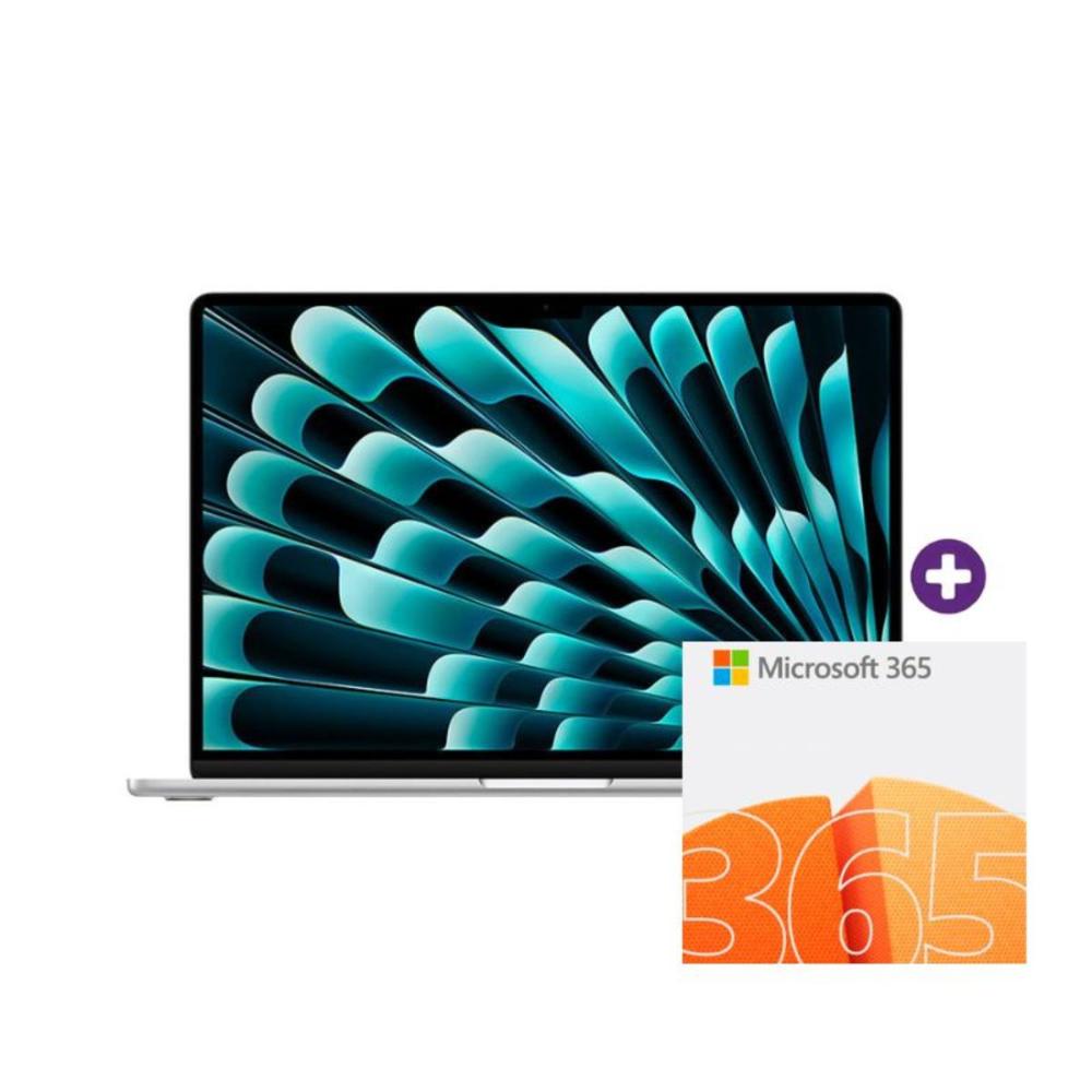 MacBook Air M5 13 Pulgadas 512GB SSD 16GB RAM macOS  Silver  con Mircrofost Office 365