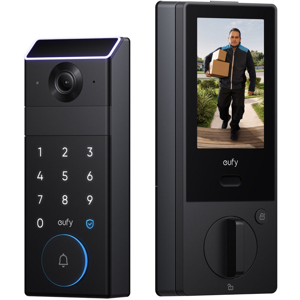 eufy Security FamiLock S3 Max Cerradura Inteligente con Cámara 2K - Entrada por Vein Palm