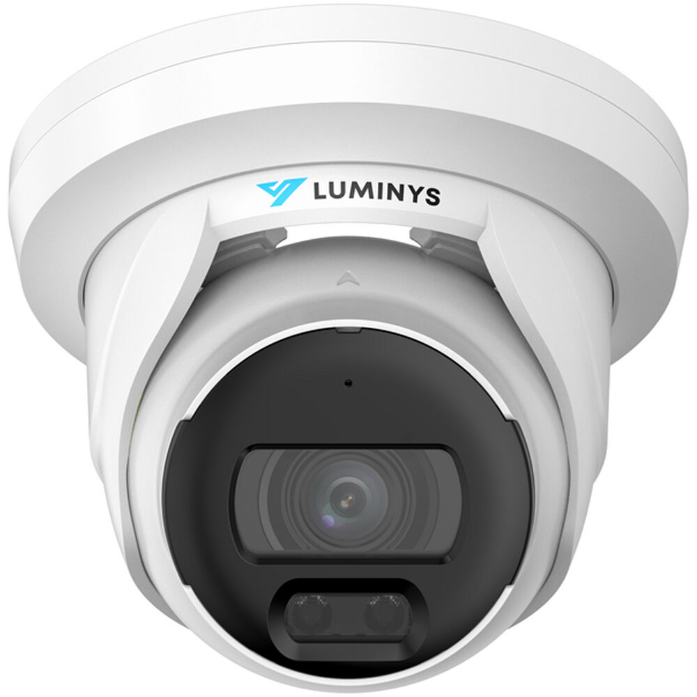 Luminys N5T-4CA2 Cámara Turret de Red Exterior 4MP con Iluminación LED y Análisis de Vi