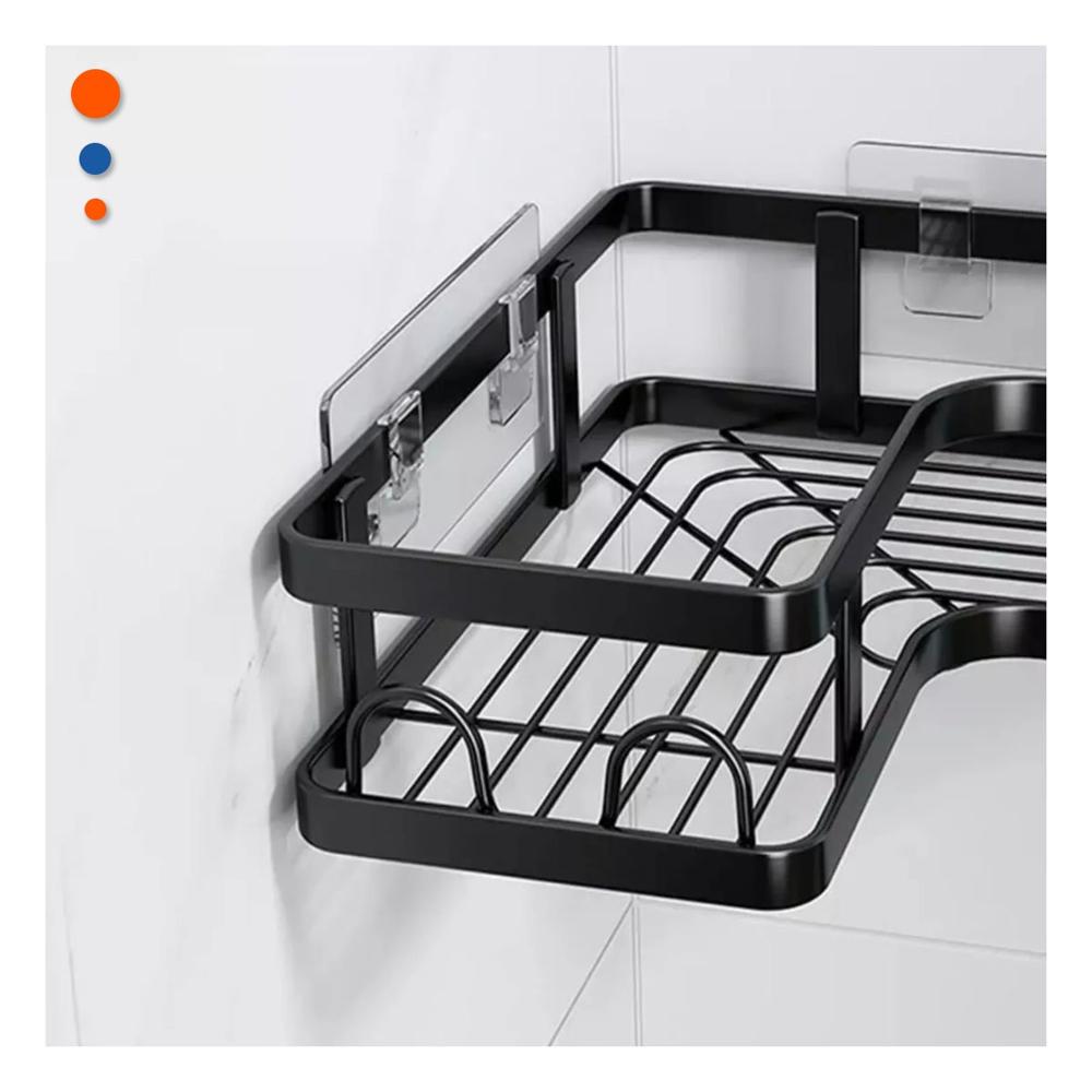 Organizador Esquinero 5 Piezas Color Negro para Hogar Moderno Funcional