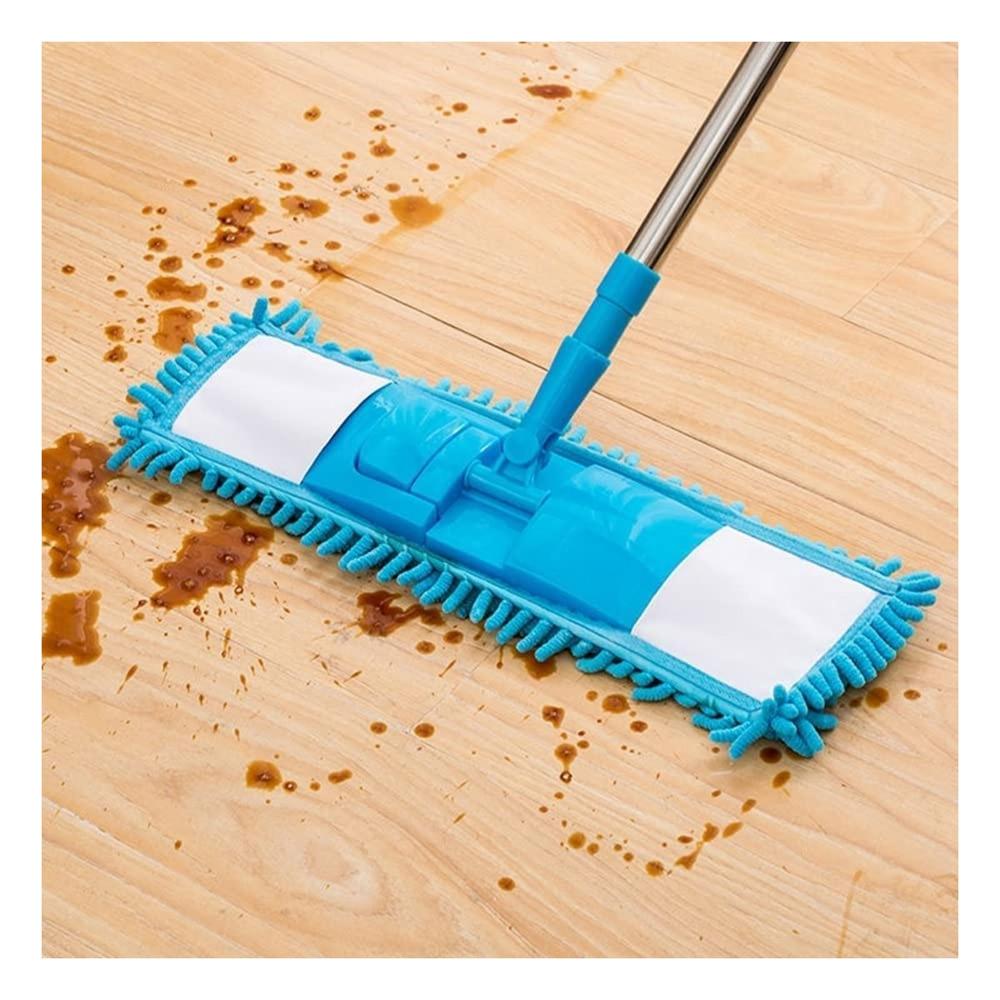 Trapedor Rectangular de Microfibra Celeste Absorbente para Uso Domestico Y Papel Regalo