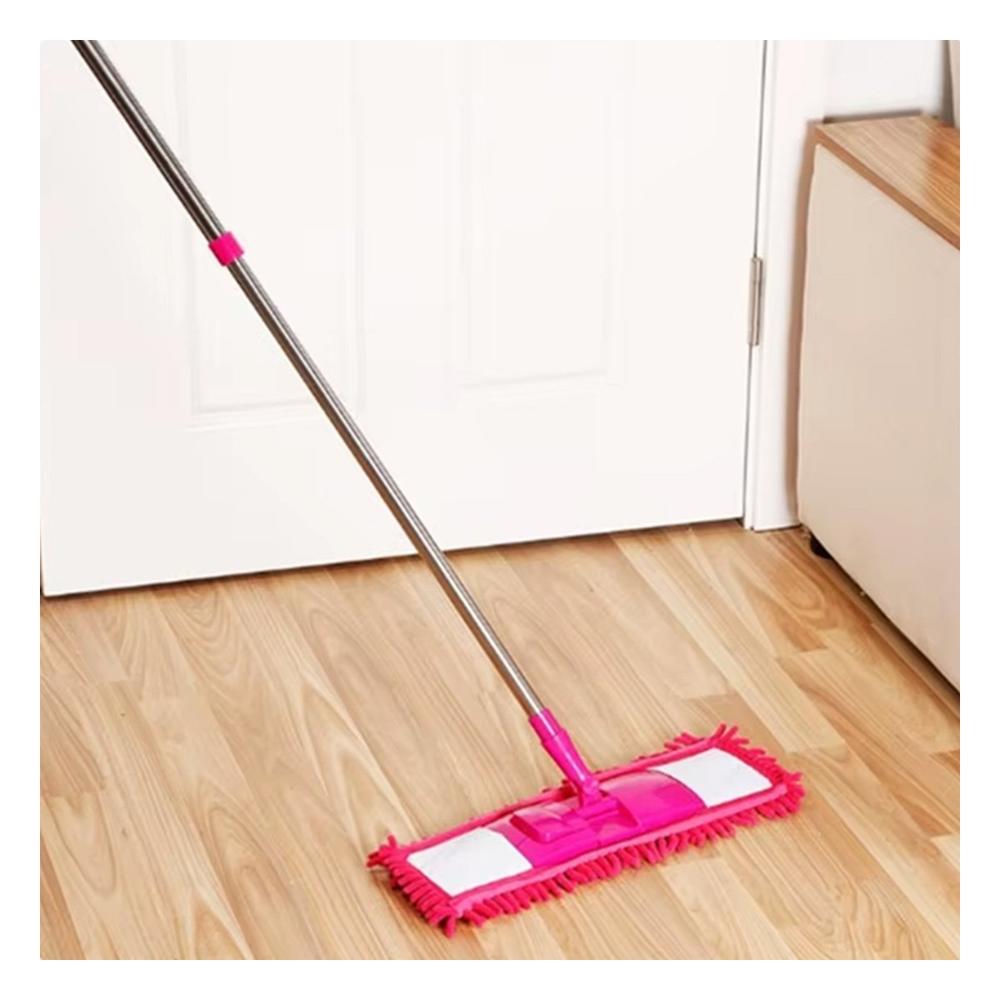 Trapedor Rectangular de Microfibra Fucsia para Limpieza del Hogar Diario
