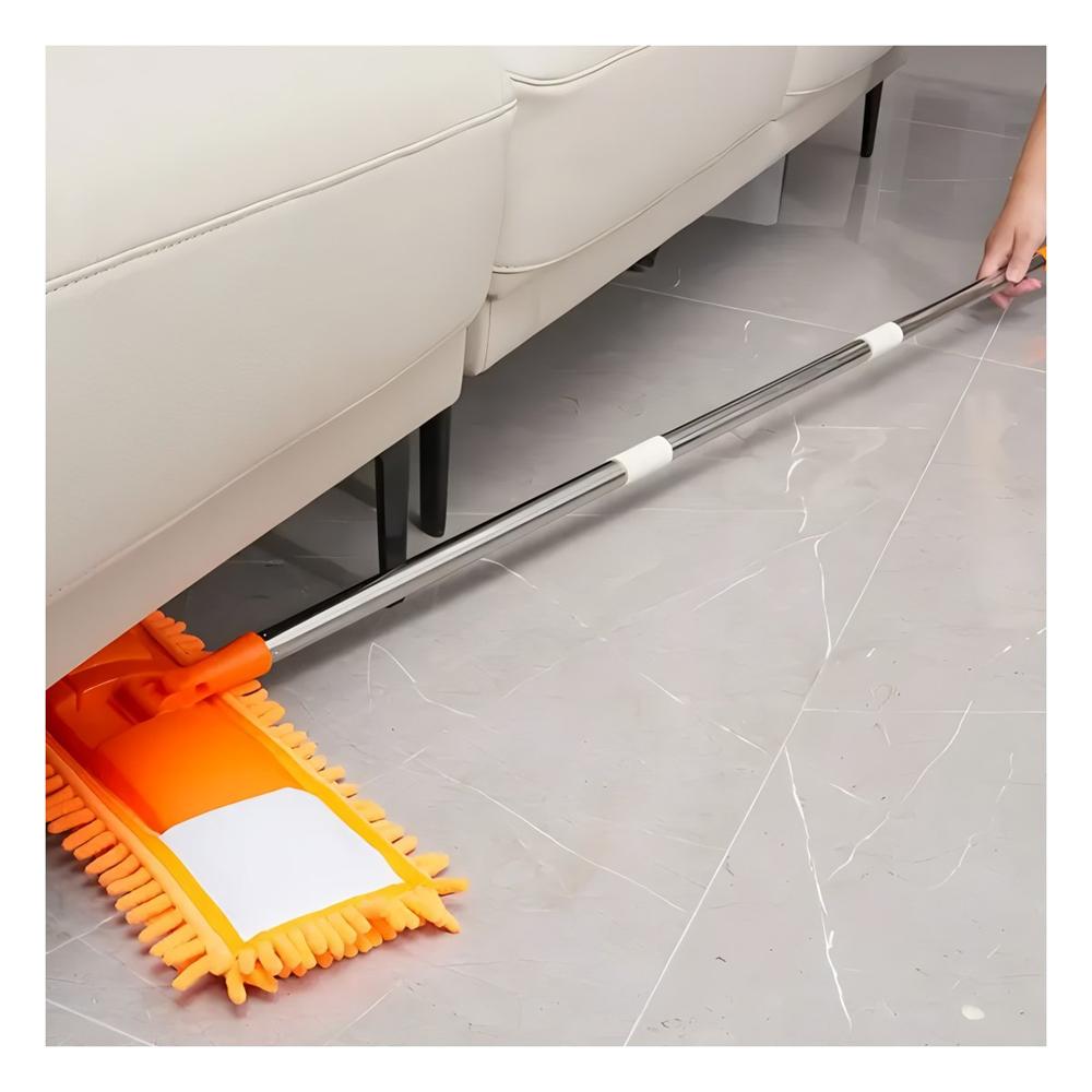 Trapedor Rectangular de Microfibra Naranja Absorbente para Uso Domestico Y Papel Regalo