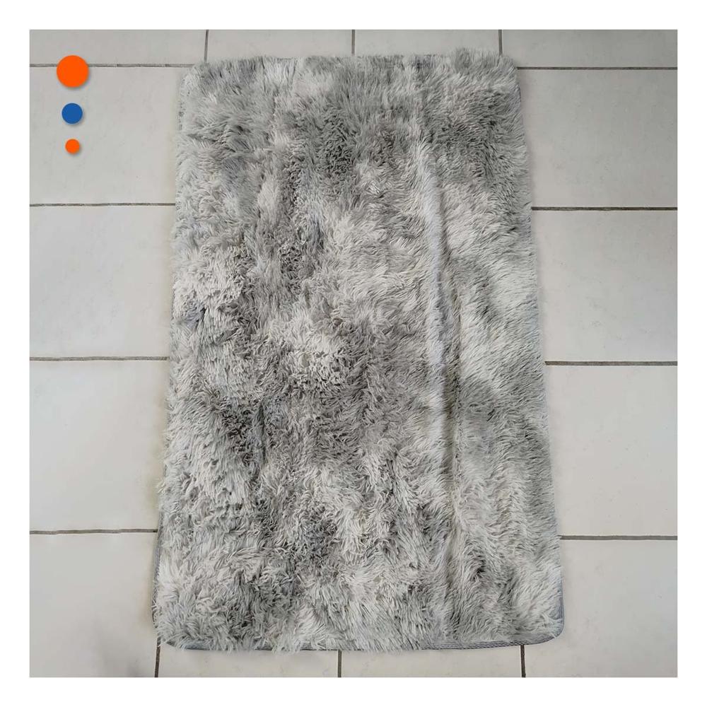 Alfombra de Textura Peluche Rectangular con Plomo Dimensiones 40x60cm Y Notas