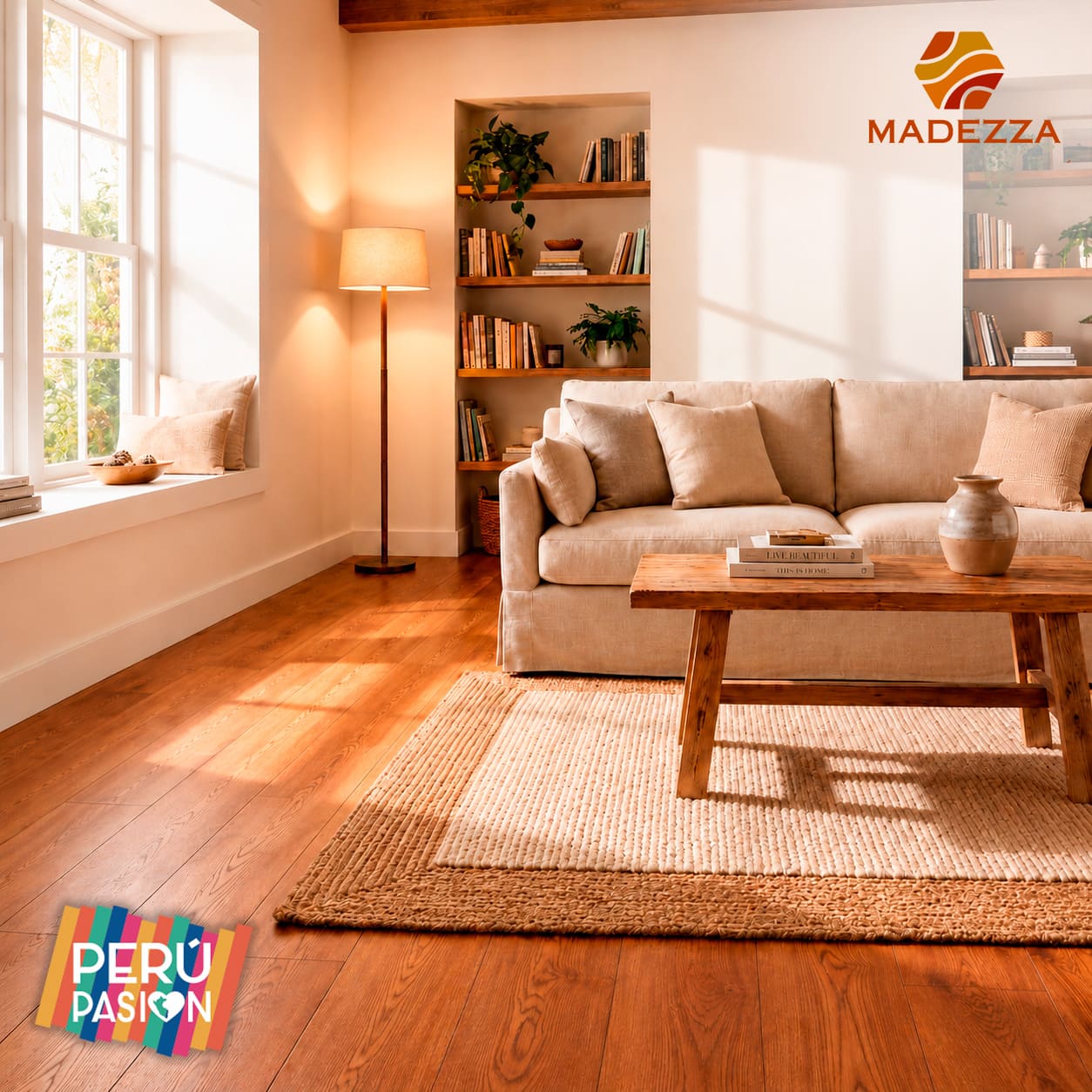 Piso Spc 5mm x 0.183 x 1.22mt. Acacia Silvestre