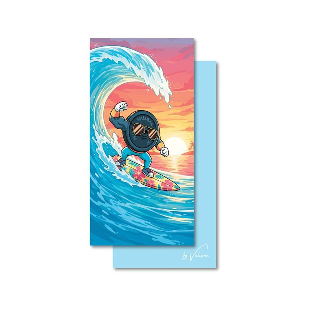 Toalla de Microfibra XL para Playa y Piscina Valuma Multicolor