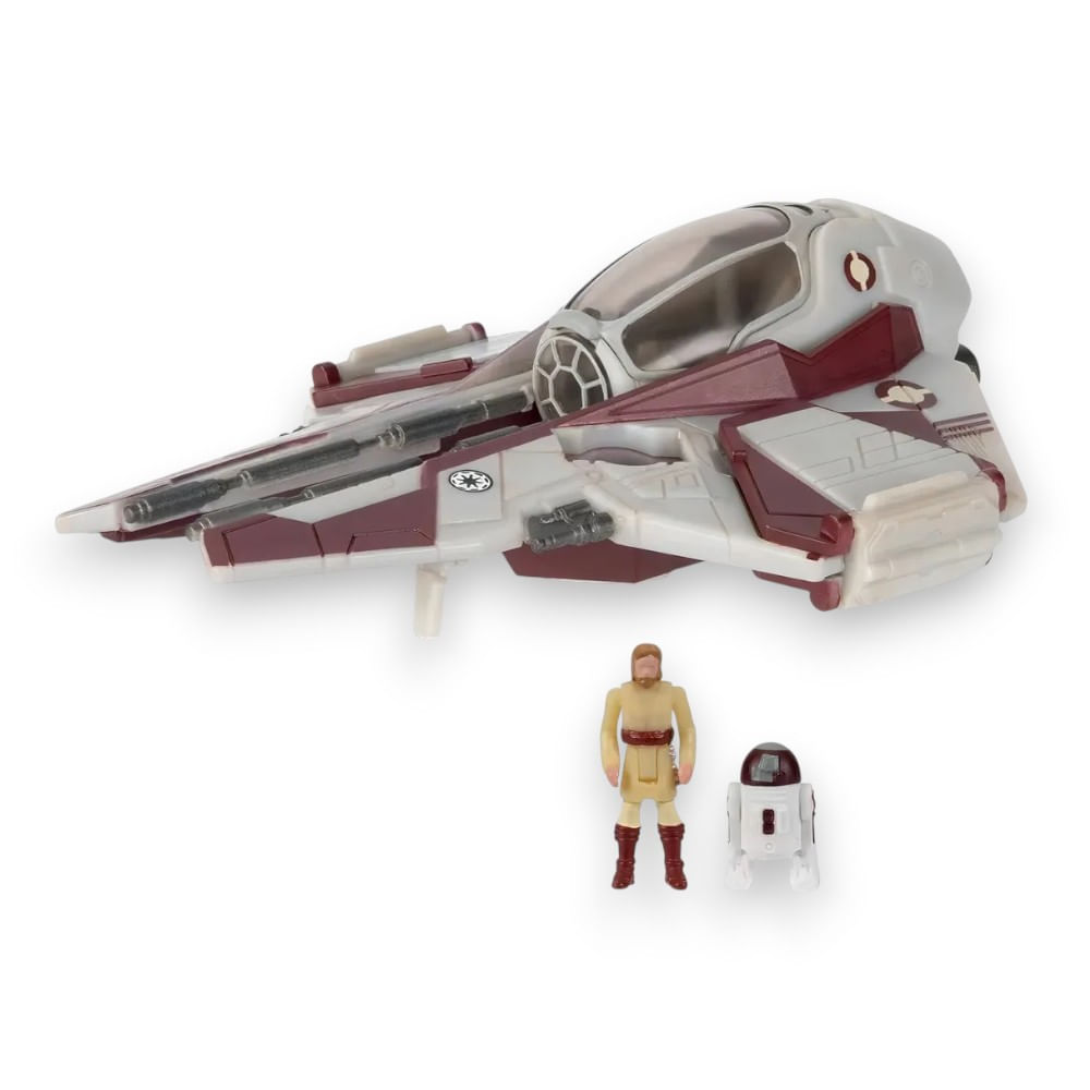 Star Wars Micro Galaxy Squadron Obi-Wan's Jedi Interceptor - Armada Edition