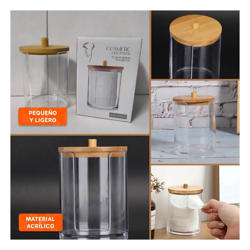 Dispensador Acrilico 7x11 cm Transparente para la Utilidad de Hijos Y Ligas Regalo