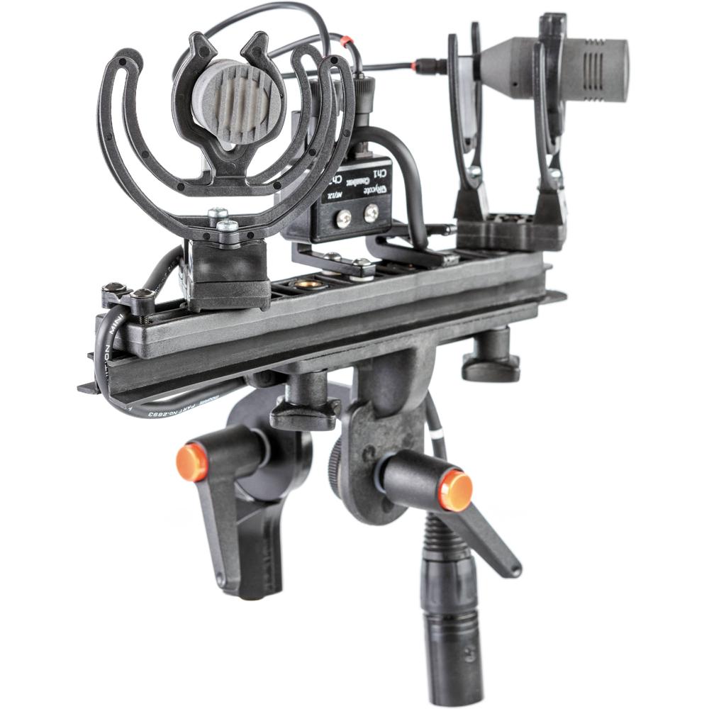 Rycote Kit de Paraviento ORTF 080212 con Suspensión Modular y Connbox