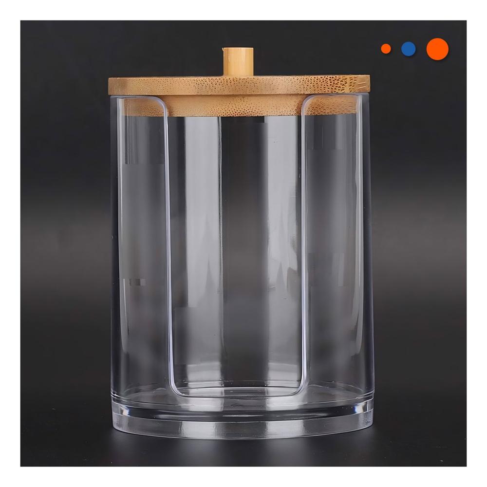 Dispensador Acrilico 7x11 cm Transparente para la Gestion en Familia Y Papel Regalo