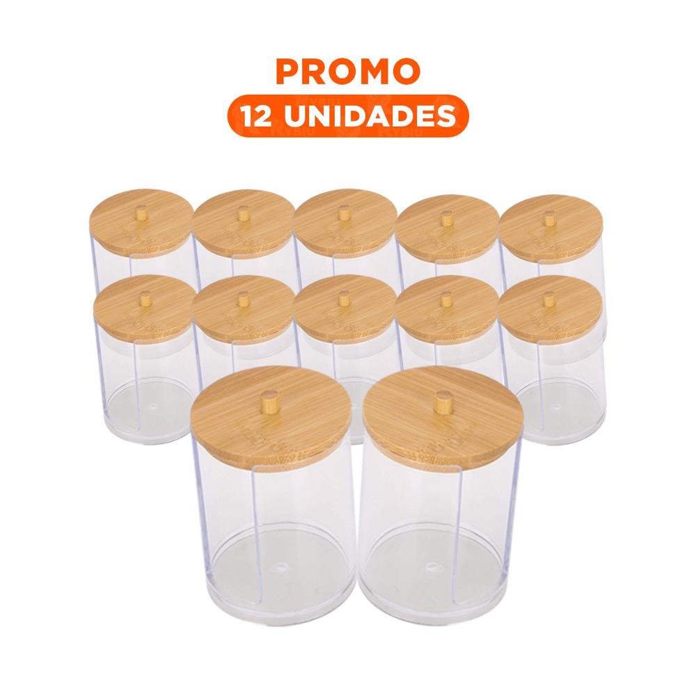 Pack12 Articulo de Tocador 7x11 cm Transparente de Marca Segura para Padres