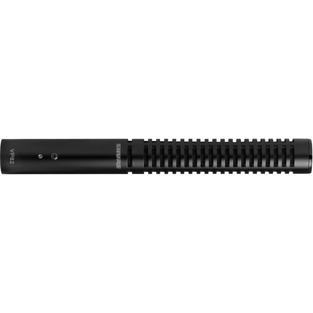 Shure VP82 Microfono Shotgun Corto Supercardioide con Preamplificador Clase-A Diseno Co